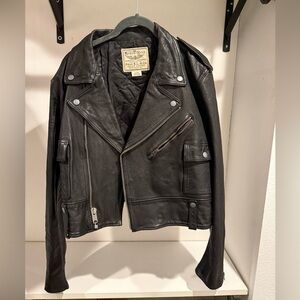 Polo by Ralph Lauren Black Leather Jacket